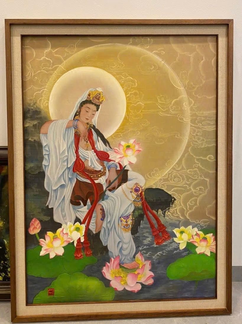 Quan Âm — original artwork by Nguyen Van Trinh
