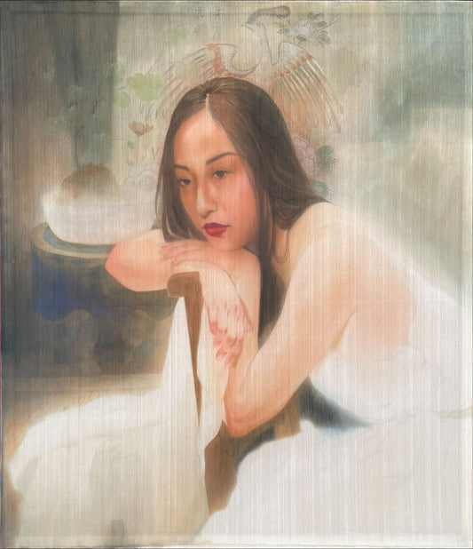 "Bên trong xưởng vẽ"