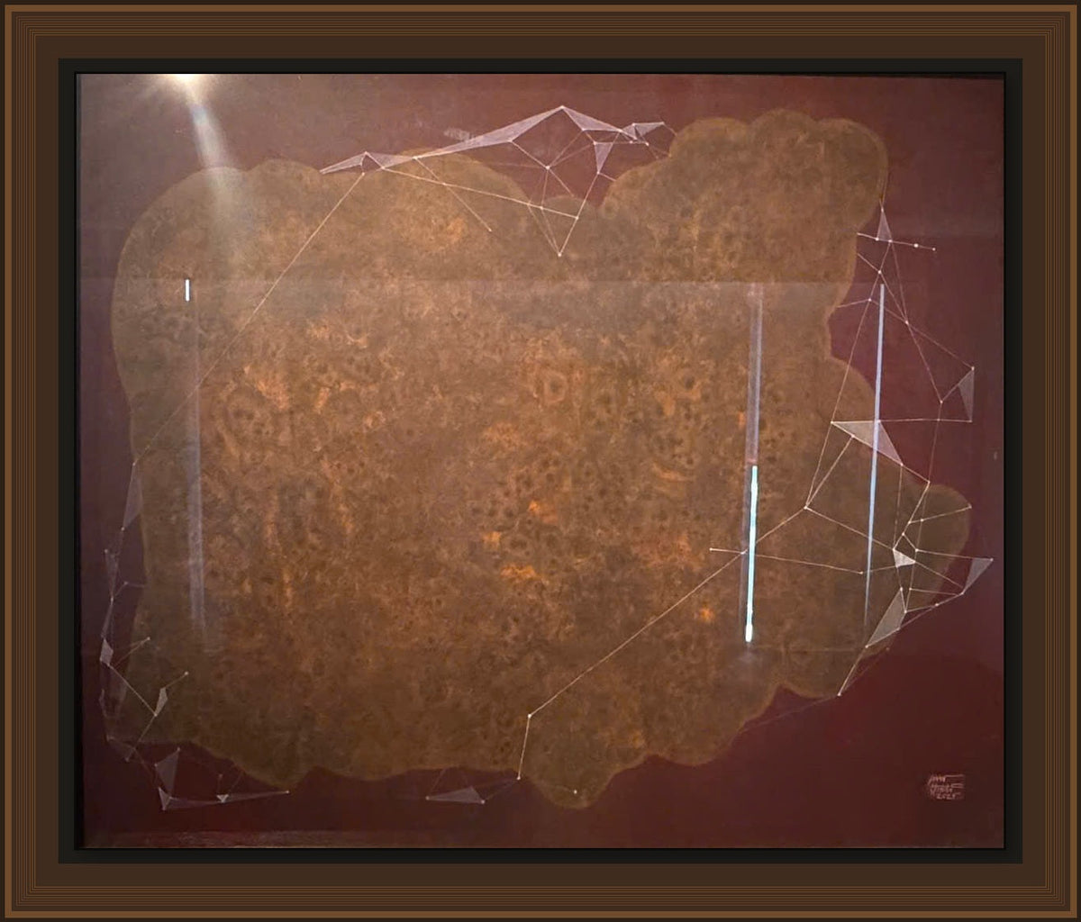 Không thời gian - Nguyễn Văn Trinh - framed