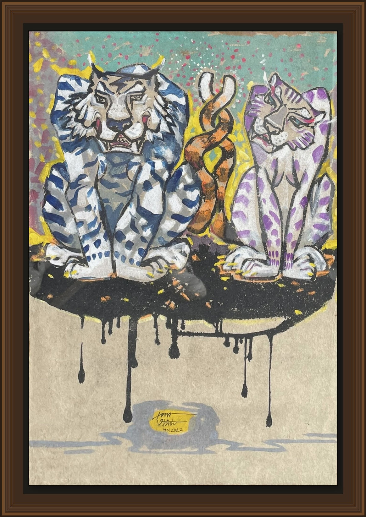 Thân mật - Nguyễn Văn Trinh - framed